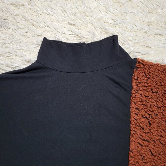 Oversized Alembika Black and Brown Women's Tunic Size S/M - Picture 5 of 11